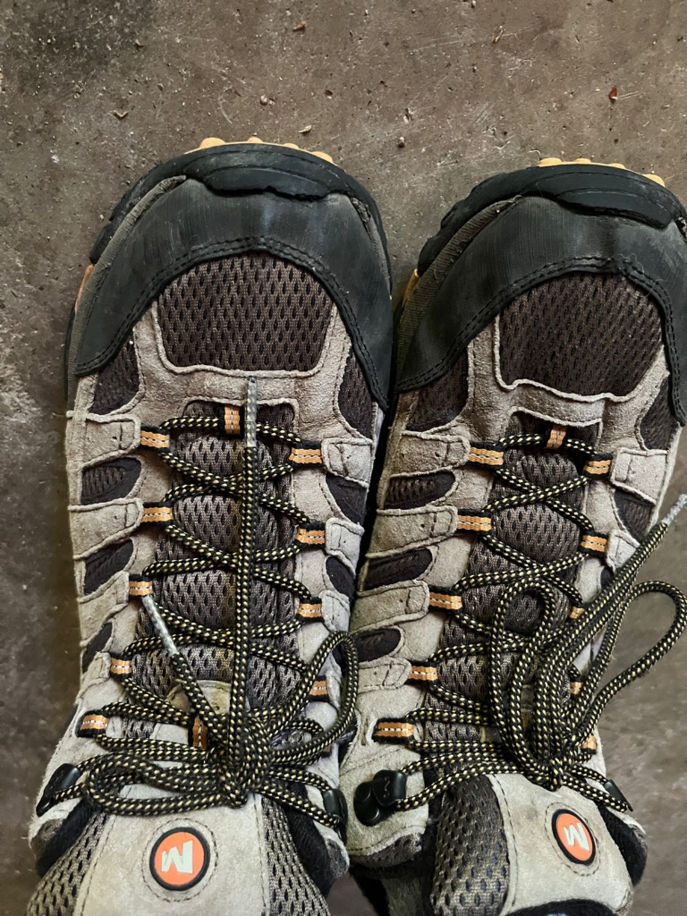 Merrell Brown and Black Lace-Up Men’s Boat Shoes